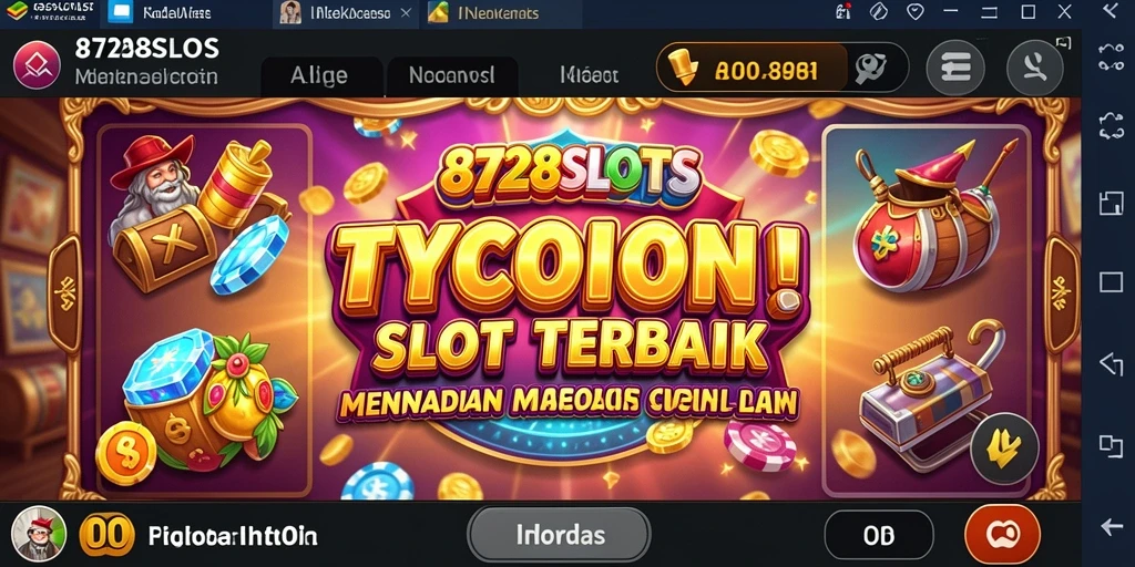 Screenshot gameplay 8728SLOTS menampilkan slot yang mengasyikkan.