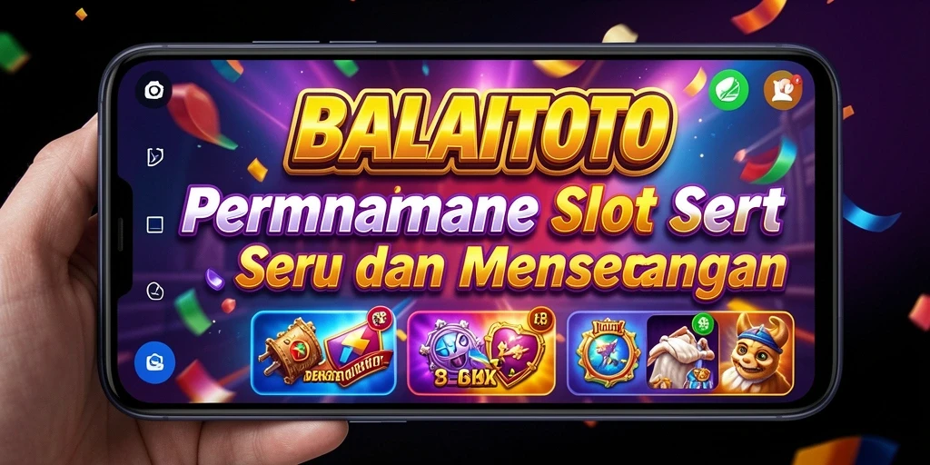 Tampilan gameplay Slot yang menarik dan grafis memukau di BALAITOTO.