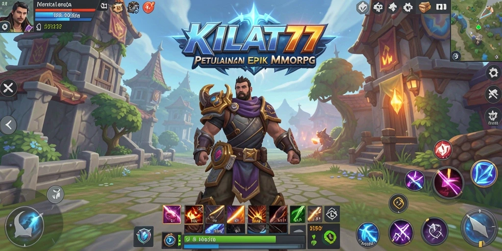Gameplay KILAT77 menampilkan aksi seru di dunia fantasi penuh petualangan.