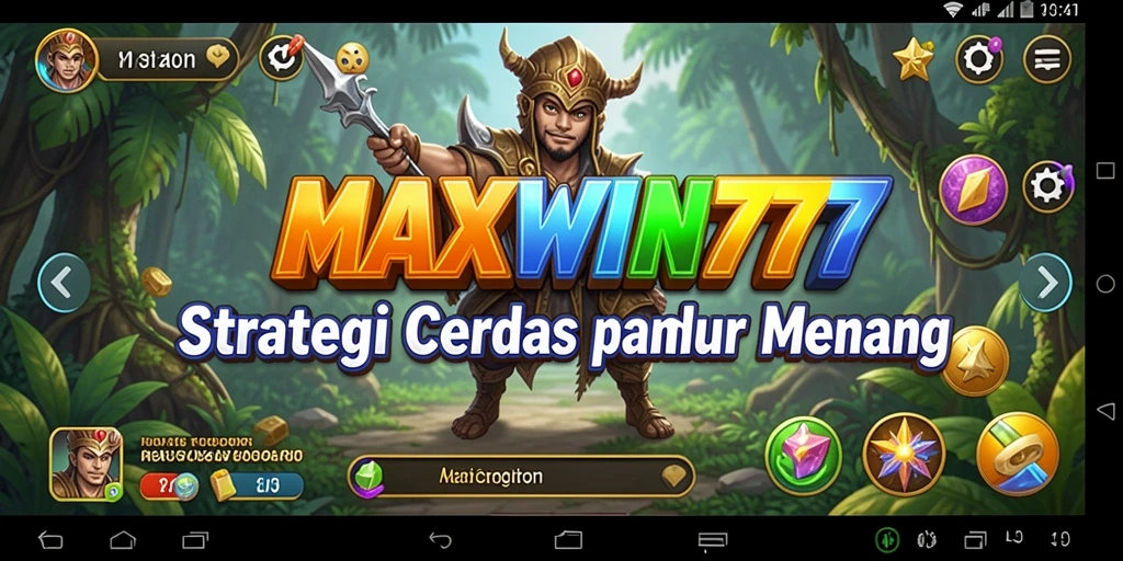 Tangkapan layar gameplay MAXWIN77 yang menunjukkan strategi dalam bertempur.