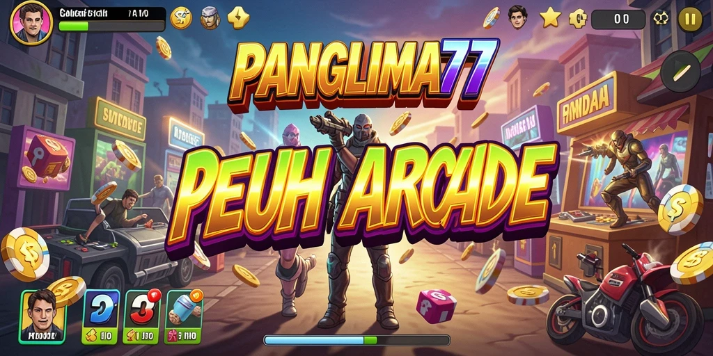 Tampilan gameplay utama PANGLIMA77 yang seru dan menarik.