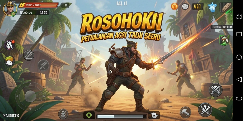 Menampilkan aksi mendebarkan dalam ROSOHOKI.