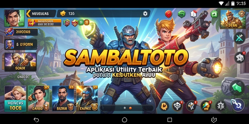 Tampilan antarmuka SAMBALTOTO yang menarik dan fungsional.
