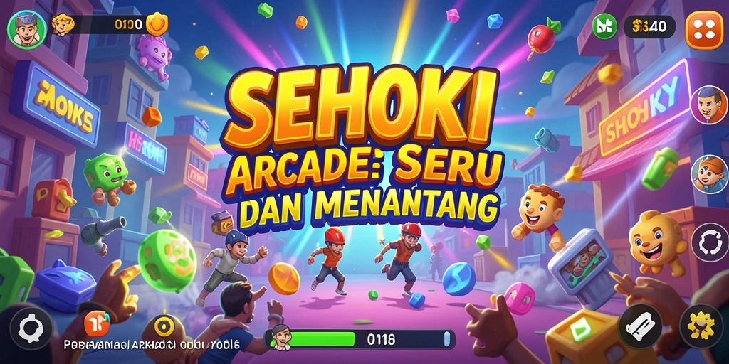 Tampilan gameplay SEHOKI yang seru dan penuh tantangan.