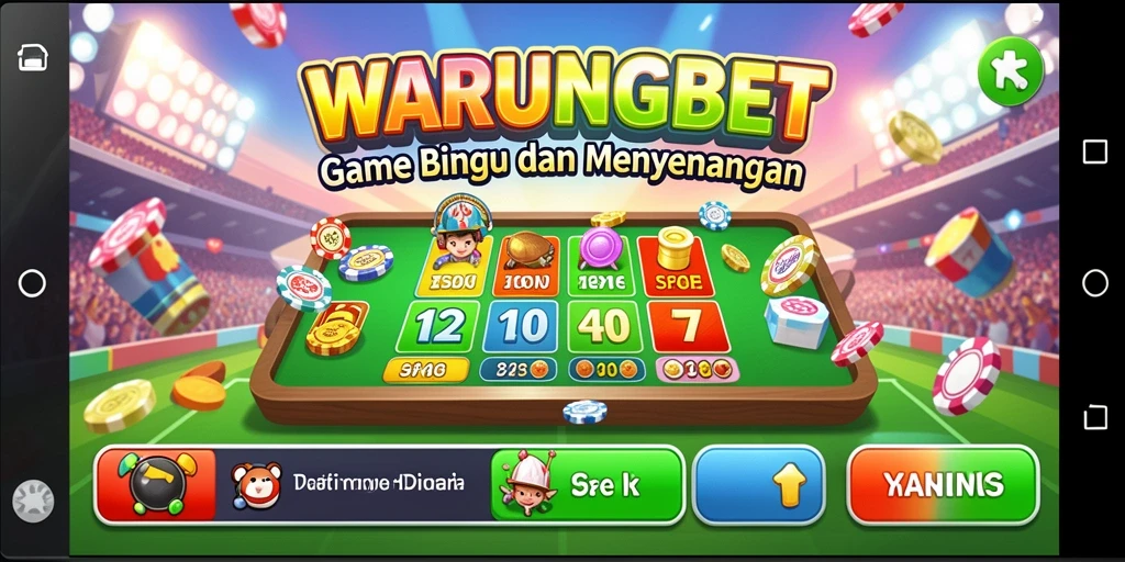 Tampilan gameplay seru dari WARUNGBET dengan pemain aktif.
